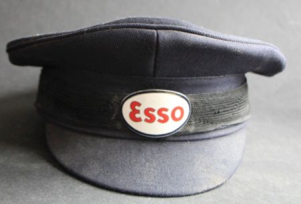 Esso Tankwartmütze mit Logo 1960 (7400)